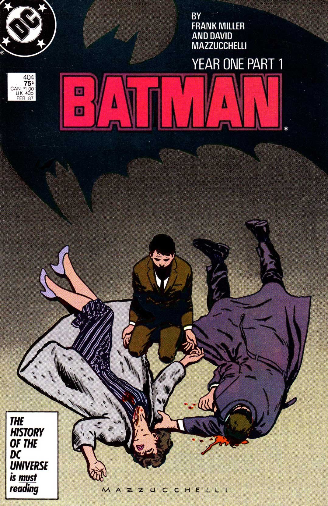 Batman - Anno Uno - Frank Miller/David Mazzucchelli - Panini Comics