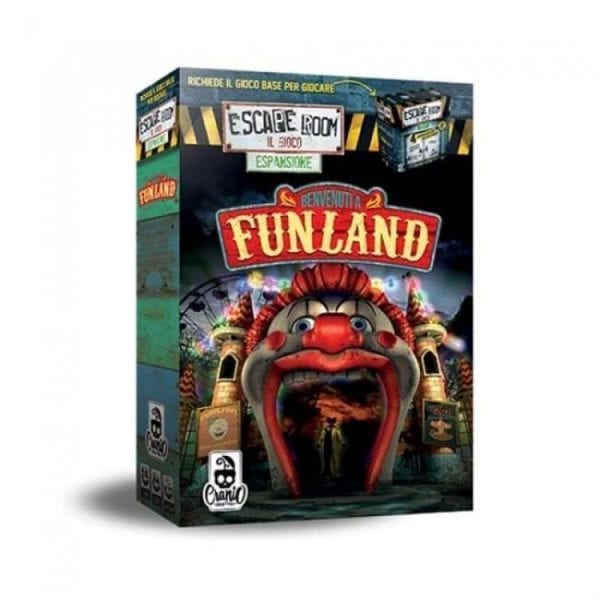 ESCAPE ROOM - IL GIOCO ESPANSIONE - BENVENUTI A FUNLAND 1 ESCAPE ROOM – IL GIOCO ESPANSIONE – BENVENUTI A FUNLAND