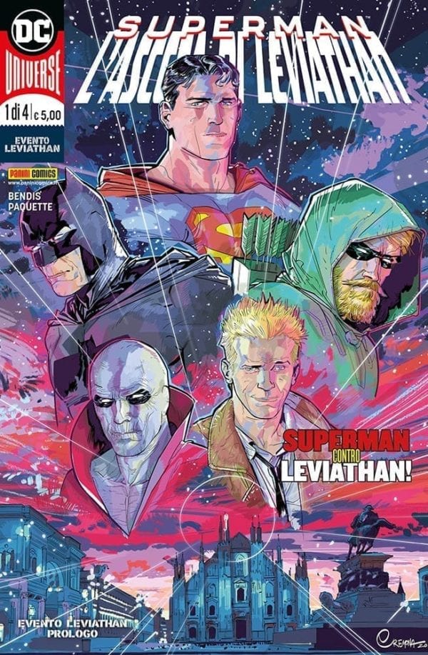 SUPERMAN: L'ASCESA DI LEVIATHAN 1 VARIANT MUSEUM EDITION: MILANO DC CROSSOVER 1 1 SUPERMAN: L’ASCESA DI LEVIATHAN 1 VARIANT MUSEUM EDITION: MILANO DC CROSSOVER 1