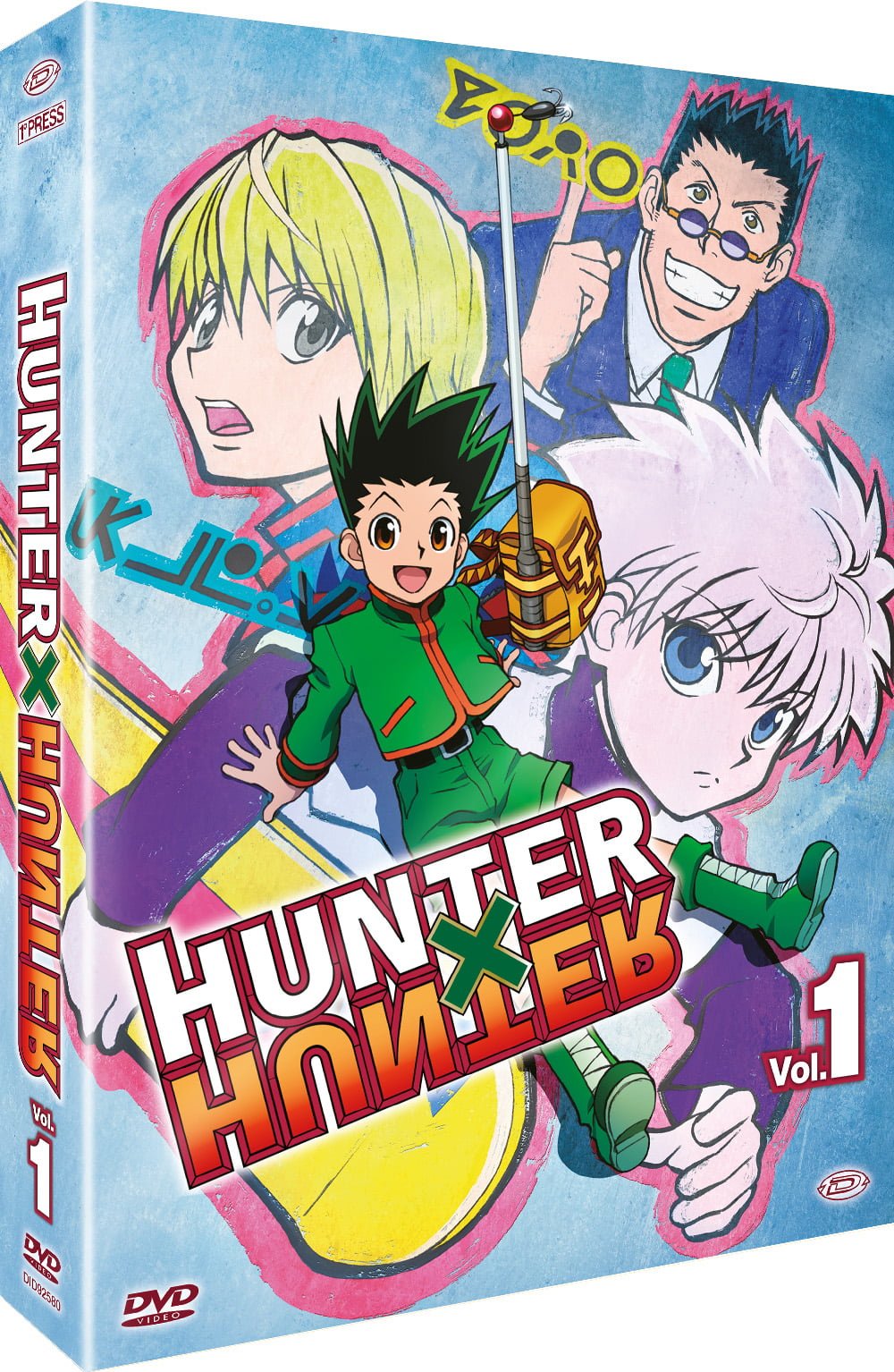 HUNTER X HUNTER BOX DVD ESAME PER HUNTER (EPS 01-26) (4 DVD) (FIRST PRESS)