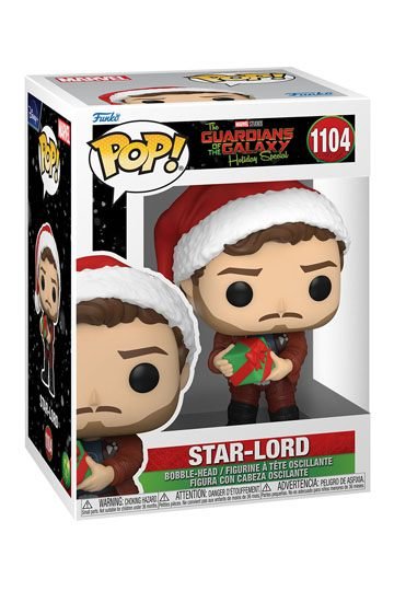 POP MARVEL VYNIL FIGURE 1104 GUARDIANS OF THE GALAXY HOLIDAY SPECIAL - STAR-LORD 9 CM