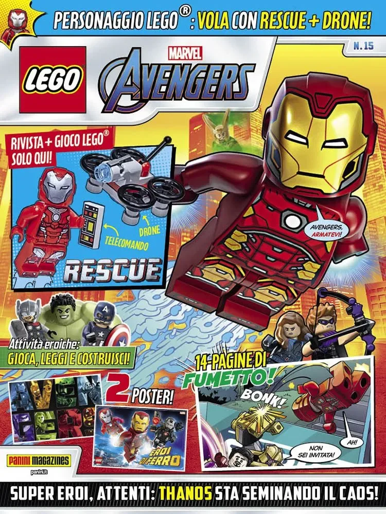 LEGO AVENGERS MAGAZINE 15