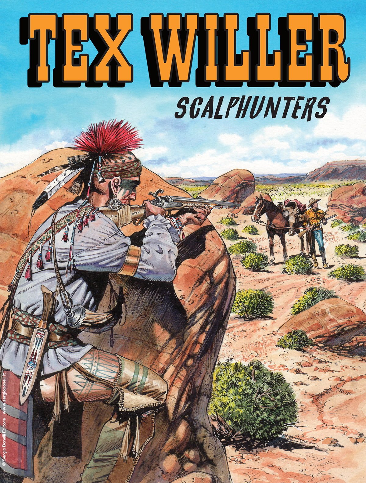 TEX WILLER N. 51 SCALPHUNTERS