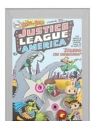 POP COMIC COVER VYNIL FIGURE 10 DC COMICS - TJUSTICE LEAGUE OF AMERICA VS STARRO 9 CM