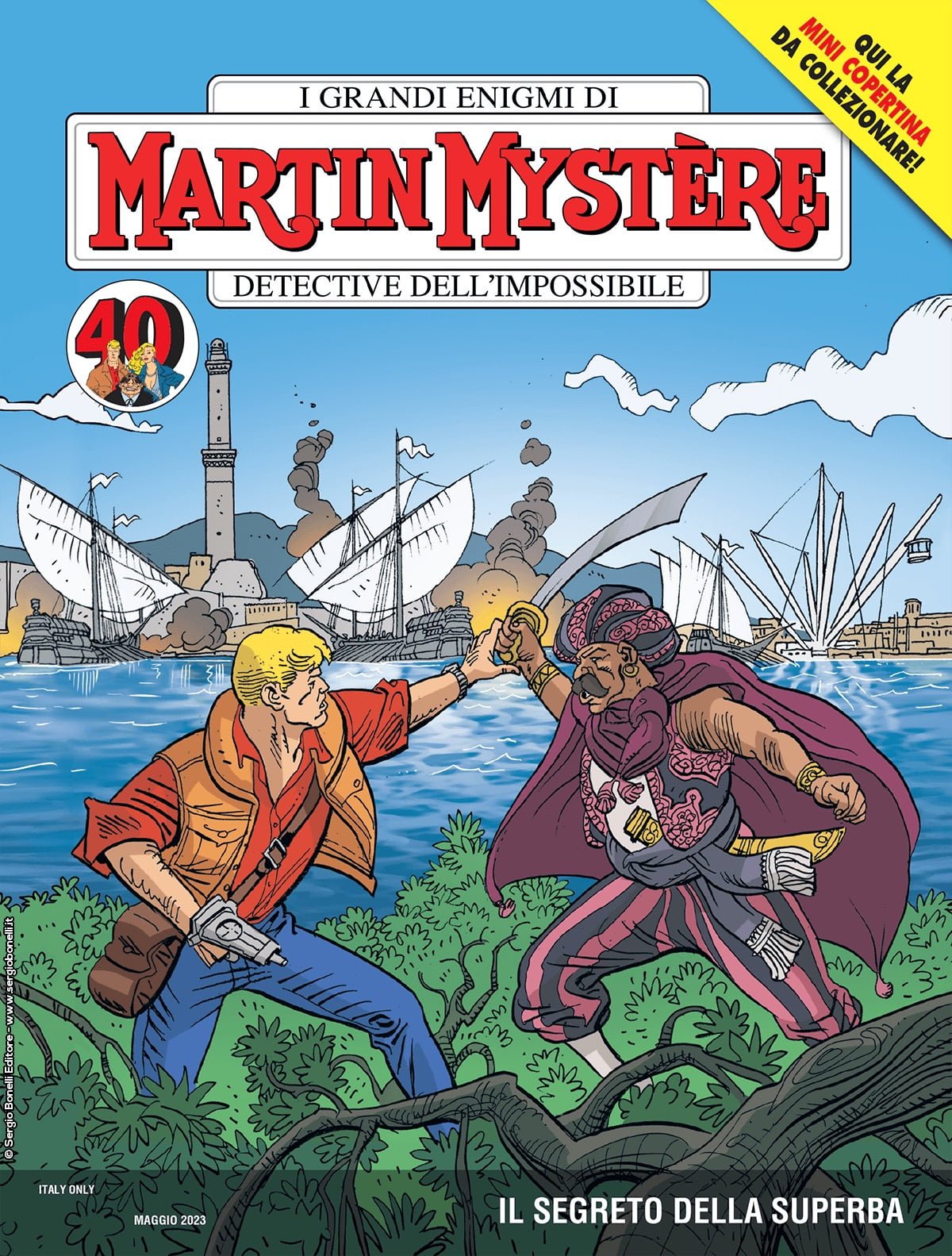 MARTIN MYSTERE 399 VARIANT IL SEGRETO DELLA SUPERBA (COVER B: MARTIN MYSTERE #300)
