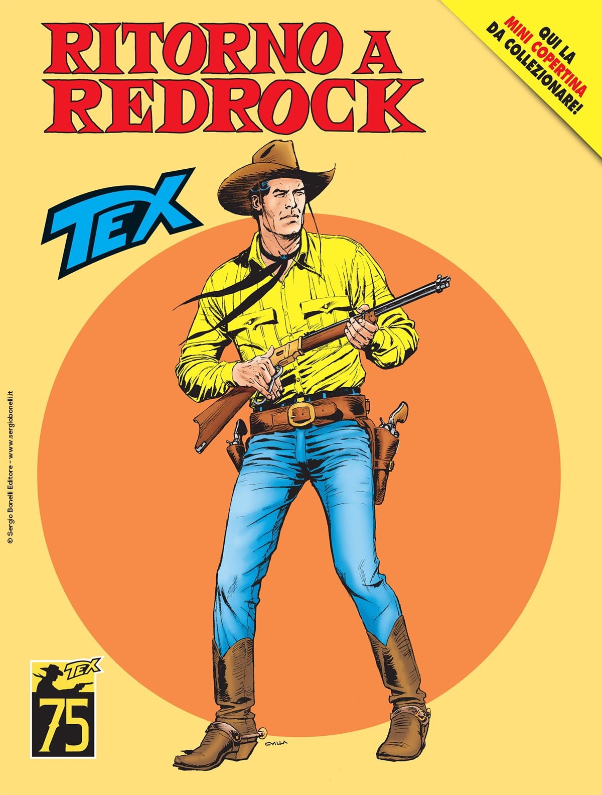 TEX 750 VARIANT RITORNO A RED ROCK (COVER B : TEX #181 - UNA STELLA PER TEX)