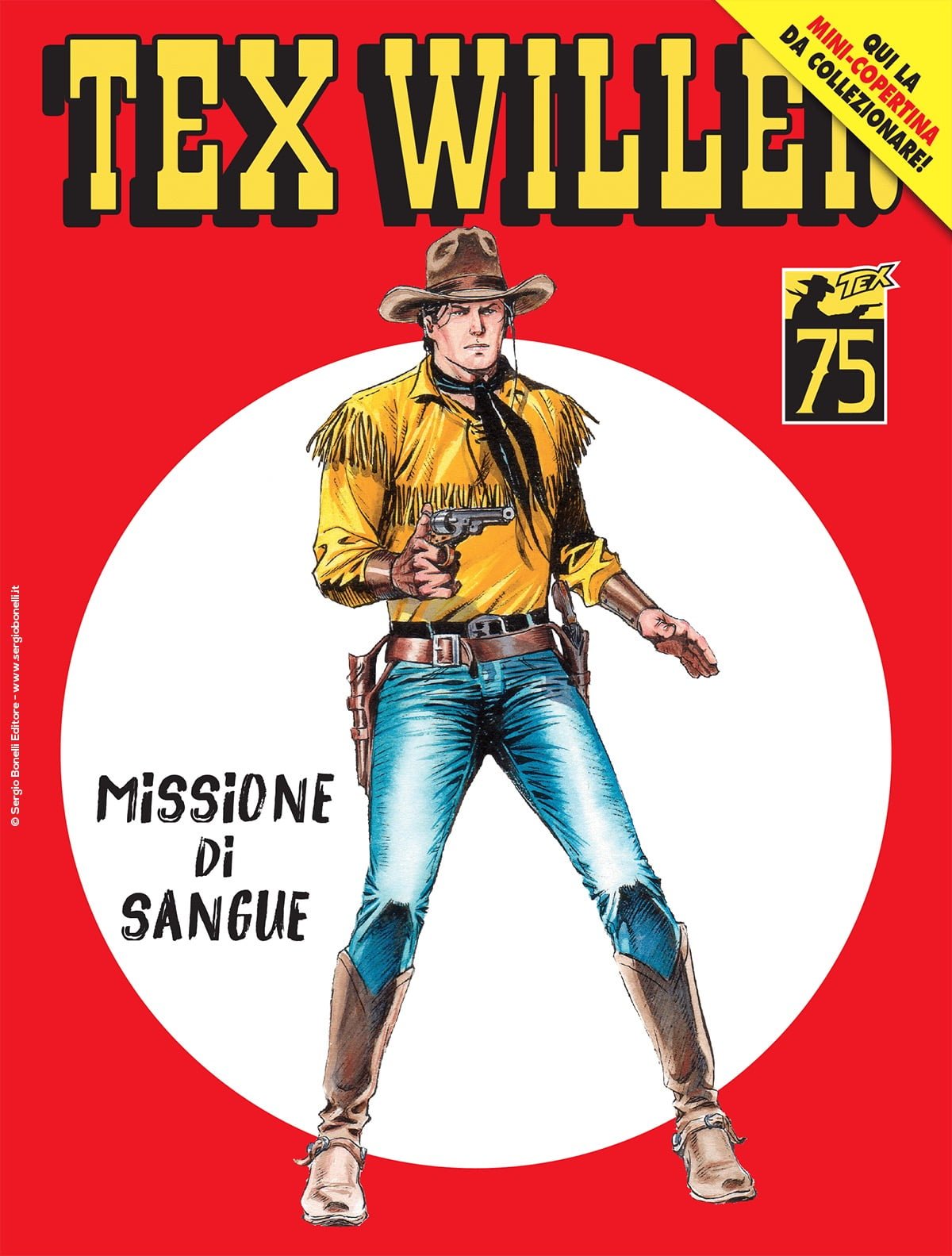 TEX WILLER N. 54 MISSIONE DI SANGUE (COVER A: TEX WILLER #01)