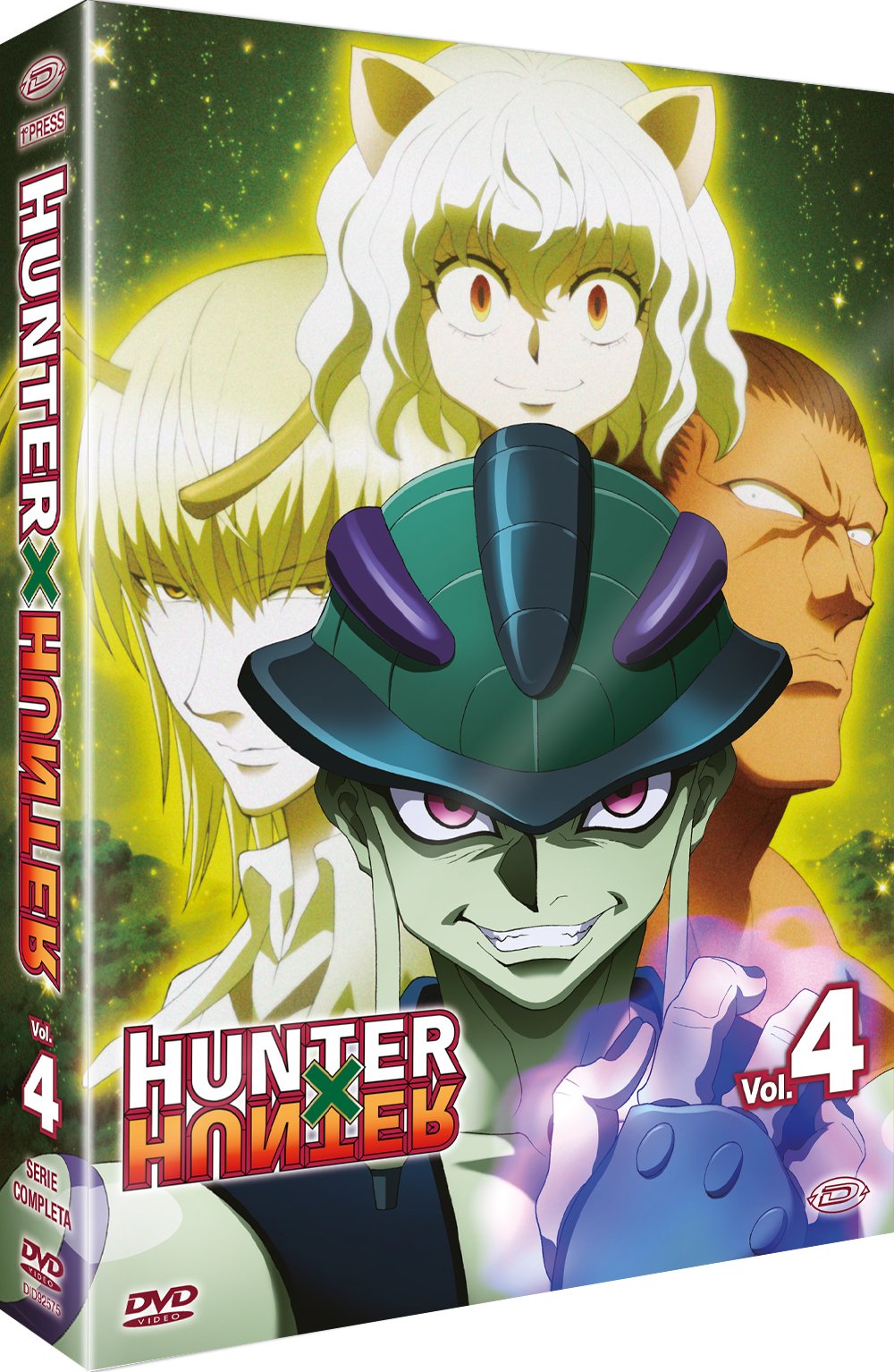 HUNTER X HUNTER BOX DVD 4 FORMICHIMERE (2A PARTE) (EPS 91-126) (5 DVD) (FIRST PRESS)