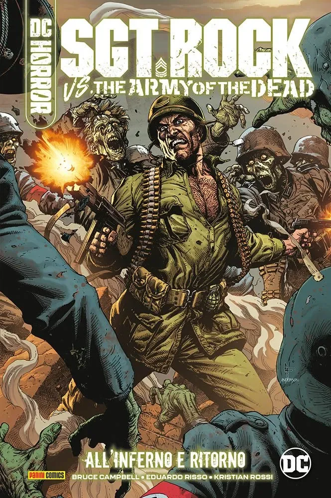 SGT. ROCK VS. ARMY OF THE DEAD ALL’INFERNO E RITORNO DC COMICS EVERGREEN