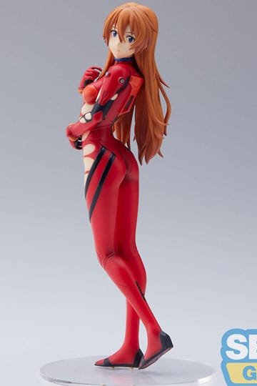 EVANGELION: 3.0+1.0 THRICE UPON A TIME PVC STATUE ASUKA LANGLEY ON THE BEACH (RE-RUN) 21 CM