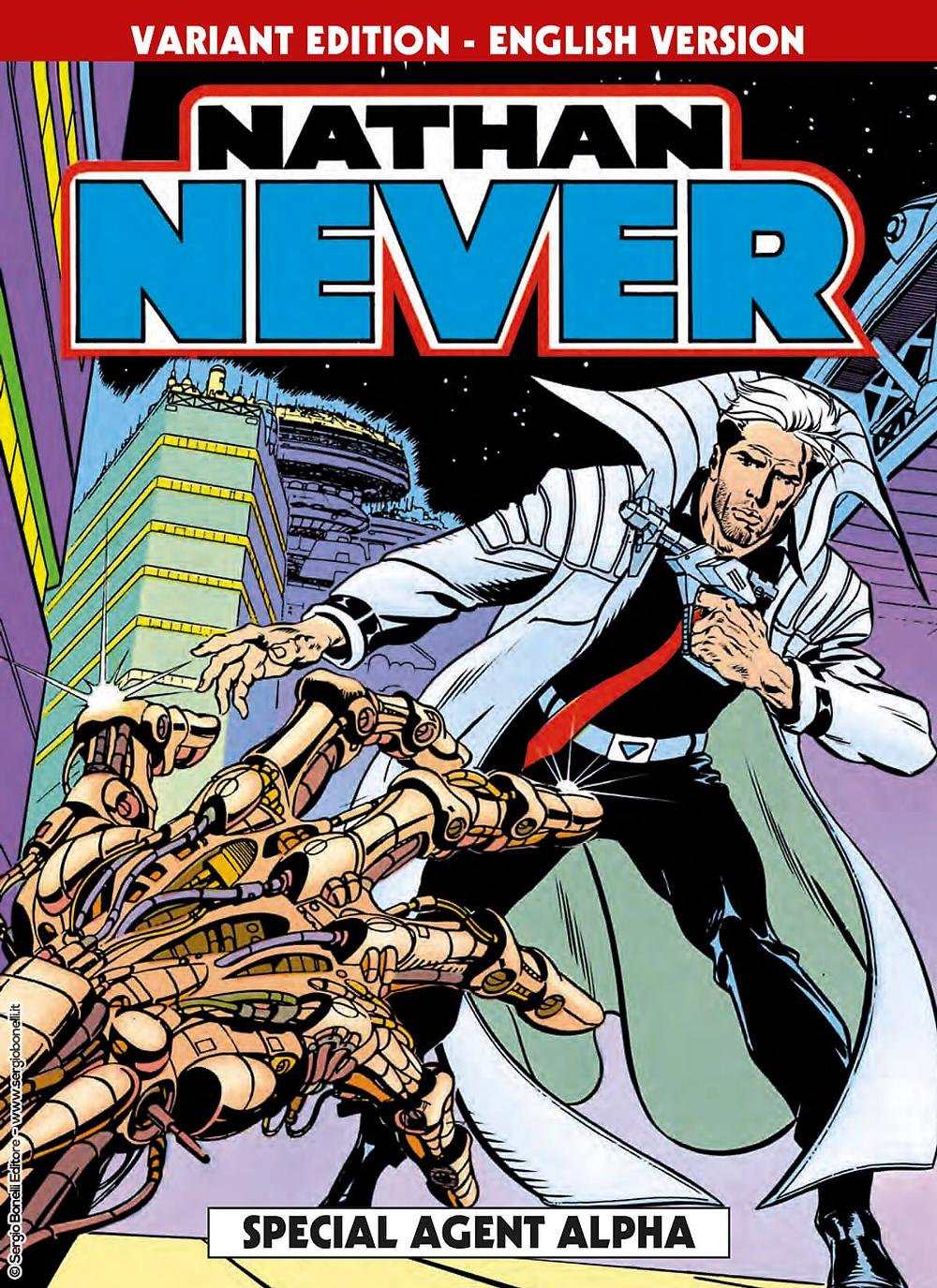 NATHAN NEVER 1 VARIANT LUCCA 2023 SPECIAL AGENT ALPHA (INGLESE)