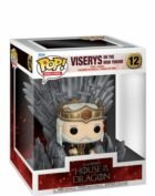 POP HOUSE OF THE DRAGON VYNIL FIGURE 12 DELUXE VISERYS ON THRONE 9 CM