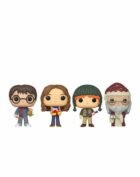 POP MOVIES HARRY POTTER VYNIL FIGURE 4-PACK HOLIDAY 9 CM