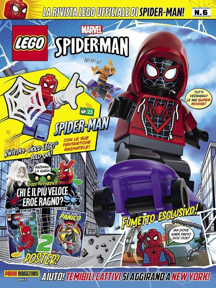 LEGO SPIDER-MAN MAGAZINE 6 LA MINIFIGURE UFFICIALE DI SPIDER-MAN!