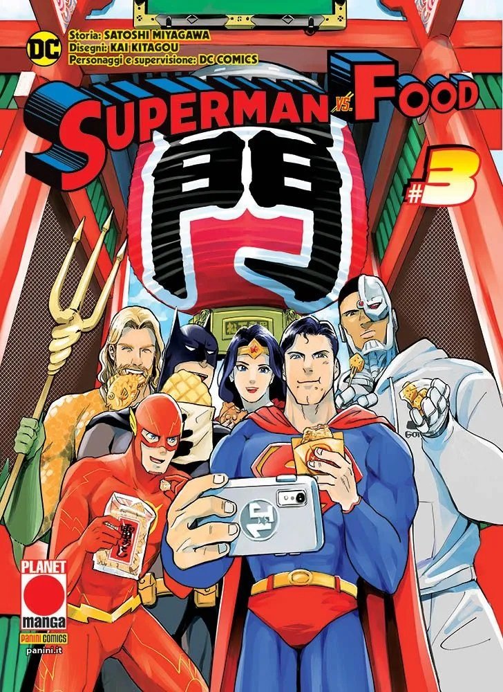 SUPERMAN VS FOOD 3