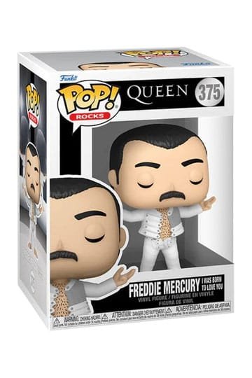 Pop Rocks Vynil Figure 375 – Queen – Freddie Mercury (i Was Born To Love You) 9 Cm