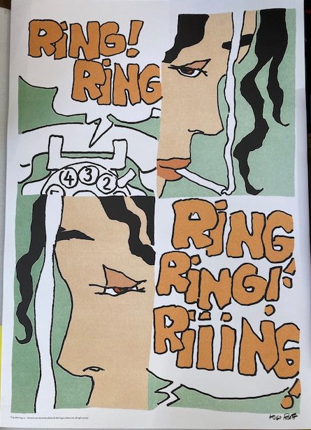 RING RING - LITOGRAFIA A3