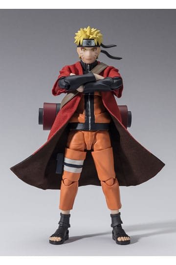 Naruto Shippuden S.h. Figuarts Action Figure – Naruto Uzumaki (sage Mode) – Savior Of Konoha 15 Cm